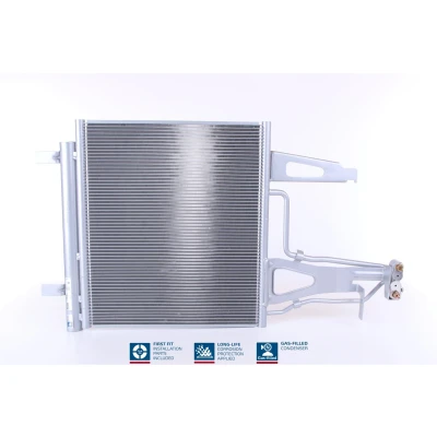 Imagem de NISSENS 941136 Condensador com secador Alumínio 400 R 134a VOLKSWAGEN: up! Hatchback