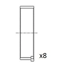 Imagem de FAI AutoParts BB2048 STD Capas de Biela PEUGEOT: 205 I Hatchback, 206 306 SUZUKI: Vitara SUV, Samurai CITROËN: C25 Van