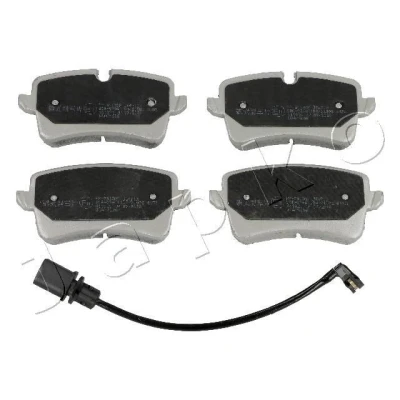Imagem de JAPKO 510913 Jogo de pastilhas para travão disco Eixo traseiro incl. contacto aviso desgaste AUDI: A4 B8 Avant, A5 Coupe, A6 C7 Avant
