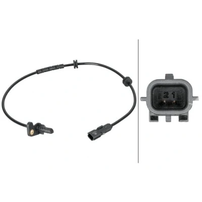 Imagem de HELLA 6PU 012 806 881 Sensor de ABS Hall 2 610 RENAULT: Clio 4