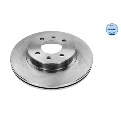 Imagem de MEYLE 37 15 521 0007 Disco de travão Eixo dianteiro 256 19 4 100 ventilado ORIGINAL Quality HYUNDAI: Getz
