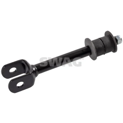 Imagem de SWAG 81 94 2939 barra / escora, estabilizadora Eixo traseiro esquerdo, direito 110 M8 x 1,25 com porca autoblocante Aço preto