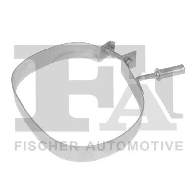 Imagem de FA1 214 850 Suporte, silenciador Aço especial PEUGEOT: 207 CC