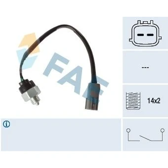 Imagem de FAE 40988 Interruptor, luz de marcha atrás com cabo MAZDA: 3 Hatchback