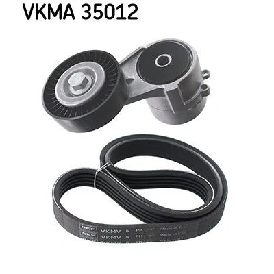 Imagem de SKF VKMA 35012 Jogo de correias trapezoidais estriadas OPEL: Zafira A, Corsa C Hatchback, Astra H Caravan