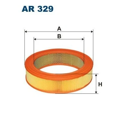 Imagem de FILTRON ar 329 Filtro de 61 260 Cartucho filtrante HYUNDAI: Pony / Excel Sedan