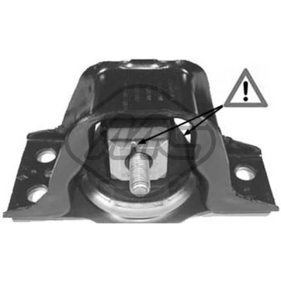 Imagem de Metalcaucho 05142 Suporte, motor à direita Apoio hidráulico RENAULT: CLIO 3, Modus / Grand