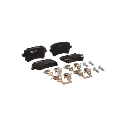Imagem de SKF VKBP 90052 Jogo de pastilhas para travão disco não preparado indicador aviso desgaste com acessórios AUDI: A4 B8 Allroad