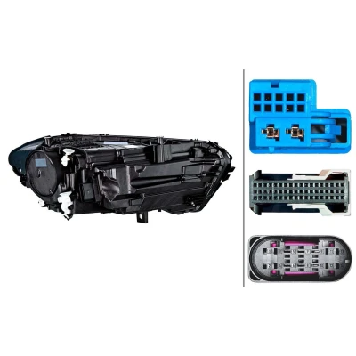 Imagem de HELLA 1EX 015 390 711 Farol Principal MERCEDES BENZ: Classe A Sedan