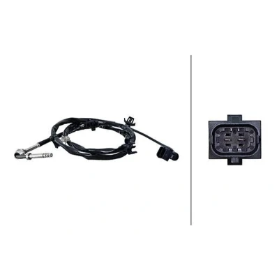 Imagem de HELLA 6PT 010 376 331 Sensor com ganchos de fixação no cabo