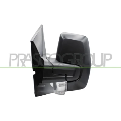 Imagem de Espelho retrovisor Prasco FD9147004 esquerda preto para regulação manual do espelho, convexo, sem cor
