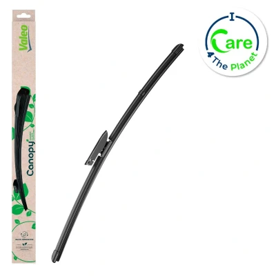 Imagem de Escova do limpa vidros Valeo Canopy 583937 450mm plana, Borracha limpeza fabricada com &gt;80% materiais sustentáveis RENAULT: CLIO 2
