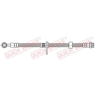 Imagem de QUICK BRAKE 50.874 Mangueira de Travão 455mm com rosca interior