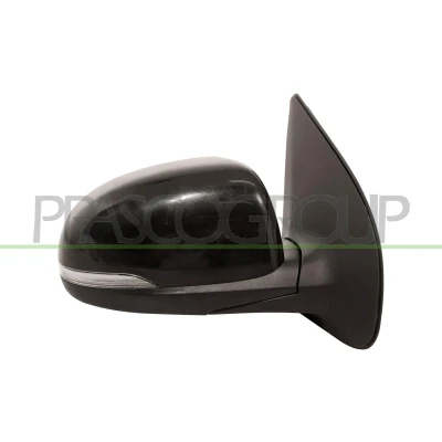 Imagem de Espelho retrovisor Prasco HN2027323 à direita preto elétrico dobrável electricamente, convexo, sem cor HYUNDAI: i20 I Hatchback