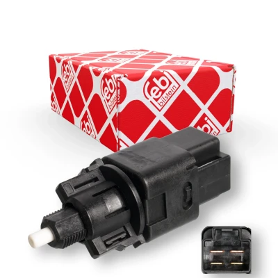 Imagem de FEBI BILSTEIN 106684 Interruptor de luz stop elétrico com placa pressão RENAULT: Megane 3, 4, NISSAN: Qashqai / Qashqai+2 I