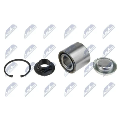 Imagem de NTY KLT PE 021 Kit de rolamento roda Eixo traseiro, traseiro esquerdo, direito 62mm CITROËN: Berlingo II Van, C4 I Grand Picasso