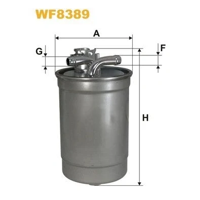 Imagem de Filtro combustível wix wf8389