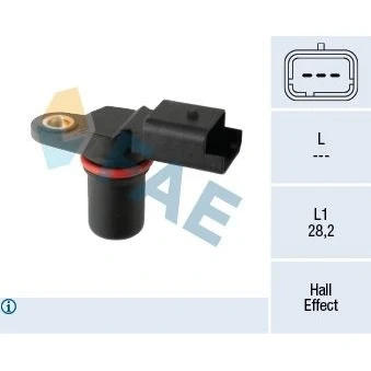 Imagem de FAE 79298 Sensor de Hall RENAULT: CLIO 3, MEGANE 2 Kombi, 2, NISSAN: MICRA Almera Limousine, II Hatchback