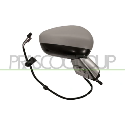 Imagem de Espelho retrovisor Prasco CI3247333 com sensor à direita subcapa elétrico rebatível CITROËN: C3 II