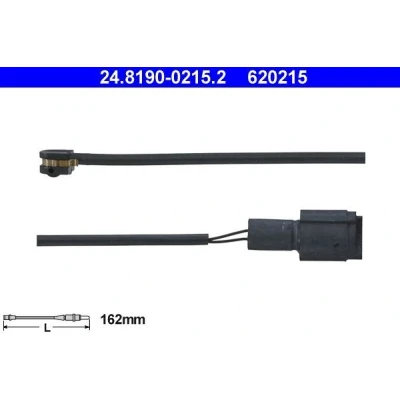 Imagem de ATE 24.8190 0215.2 Sensor de Desgaste Pastilha Freio BMW: 3 Sedan, 5 Sedan