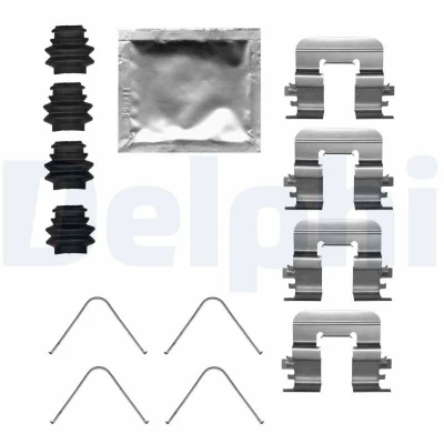 Imagem de DELPHI LX0684 Kit de acessórios, pastilhas travão KIA: CARENS 4