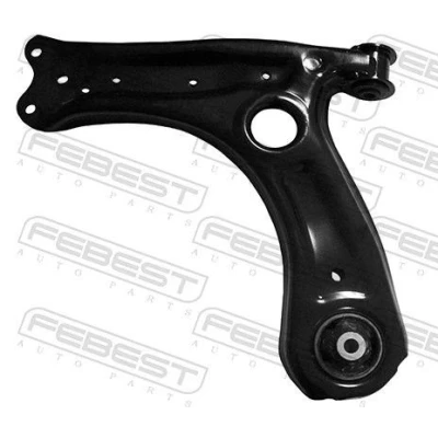 Imagem de FEBEST 2324 601FLH Braço de suspensão Eixo dianteiro, lado esquerdo transversal SEAT: Ibiza 4, 4 Sportcoupe, VOLKSWAGEN: Polo V Hatchback