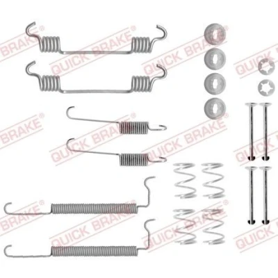 Imagem de QUICK BRAKE 105 0710 Kit de acessórios, maxilas do travão OPEL: Astra F CC, Corsa С Van, Sedan