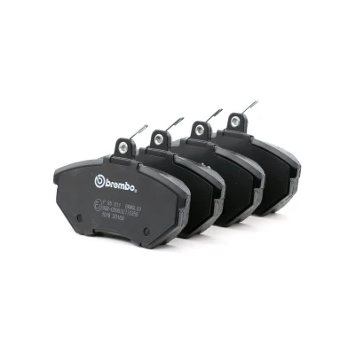 Imagem de BREMBO P 85 011 Jogo de pastilhas para travão disco excl. contacto aviso desgaste com parafusos pinça sem acessórios