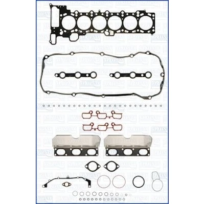 Imagem de AJUSA 52190600 Jogo de juntas, cabeça do cilindro Com junta da motor, retentores haste válvulas MULTILAYER STEEL BMW: 5 Sedan