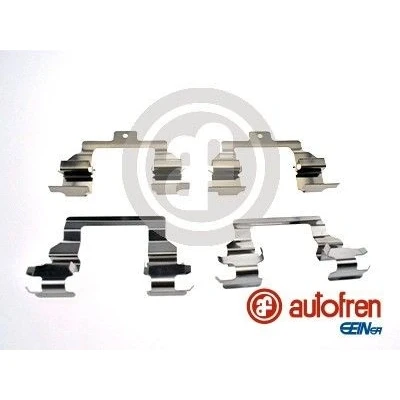 Imagem de AUTOFREN SEINSA D43069A Kit de acessórios, pastilhas travão Eixo dianteiro TOYOTA: Previa / Estima II, Corolla VIII Sedan