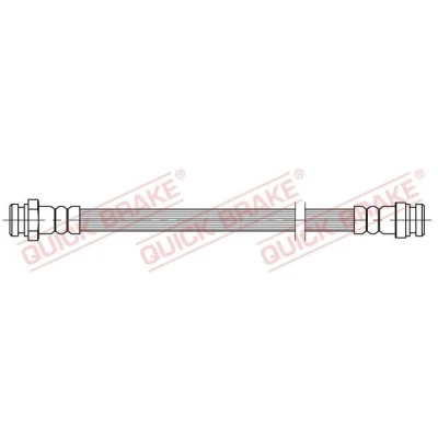 Imagem de QUICK BRAKE 25.039 Mangueira de Travão 280mm M10x1 com rosca interior