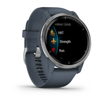 Imagem de Garmin Venu 2 Prata (Bracelete Azul)