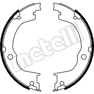 Imagem de METELLI 53 0317 Maxilas de Travão Mão OPEL: Antara
