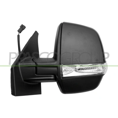 Imagem de Espelho retrovisor Prasco FT9107134 esquerda preto manual ajustável pelo interior FIAT: Doblo II Van / Carrinha