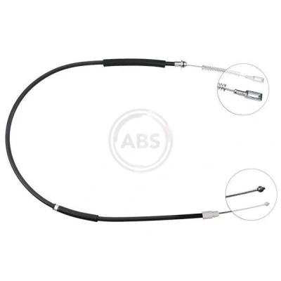 Imagem de A.B.S. K13416 Cabo de Freio Mão 1394 Travões disco para veículos volante à esquerda/direita MERCEDES BENZ: Sprinter 3.5 T Van
