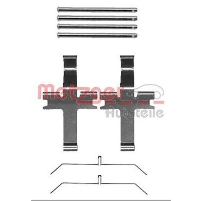 Imagem de METZGER 109 1752 Kit de acessórios, pastilhas travão SUBARU: Impreza II Sedan