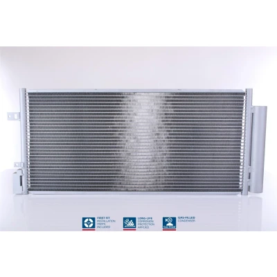Imagem de NISSENS 940581 Condensador com secador Alumínio 695 R 134a CHEVROLET: Aveo Hatchback