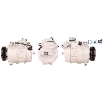 Imagem de LUCAS ACP343 Compressor PAG 46 R134a com juntas BMW: 5 Sedan, Touring