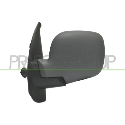 Imagem de Espelho retrovisor Prasco RN9187134 esquerda com subcapa manual ajustável pelo interior, ajuste: por cabo de aço, convexo RENAULT: Kangoo II Express