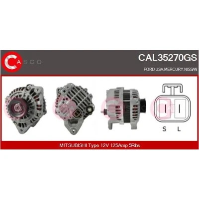 Imagem de CASCO CAL15420AS Alternador 12V 150A RENAULT: MEGANE 3 Grandtour, 3, NISSAN: Qashqai / Qashqai+2 I