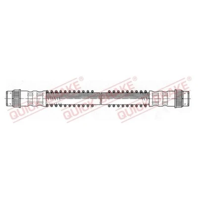 Imagem de QUICK BRAKE 22.511 Mangueira de Travão 210mm M10x1 com rosca interior CITROËN: Saxo Hatchback, AX PEUGEOT: 106 II Hatchback