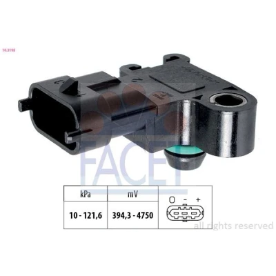 Imagem de FACET 10.3195 Sensor 10kPa 122kPa Made in Italy OE Equivalent OPEL: Astra H Caravan, J Sports Tourer, CHEVROLET: Cruze Sedan