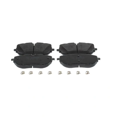 Imagem de BOSCH 0 986 494 946 Jogo de pastilhas para travão disco Baixo teor metálico com chapa anti ruído PEUGEOT: 3008 SUV, 308 SW 2, II Hatchback
