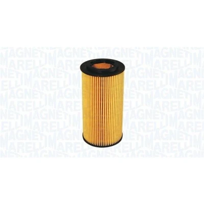 Imagem de MAGNETI MARELLI 152071760876 Filtro de óleo Cartucho filtrante VOLKSWAGEN: Polo V Hatchback, GOLF 5, 6, AUDI: A3 Sportback