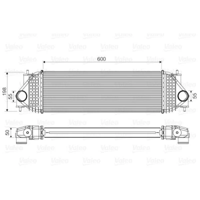 Imagem de VALEO 818662 Intercooler sem válvula de recirculação dos gases escape SUZUKI: Grand Vitara 2 SUV