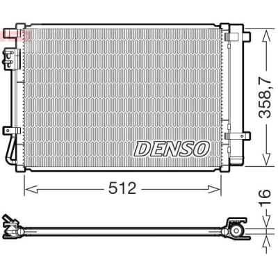 Imagem de DENSO Direct Fit DOX 2039 Sonda lambda M18x1.5 com aquecimento, plana, de saltos MERCEDES BENZ: CLK Coupe, Classe C T modell