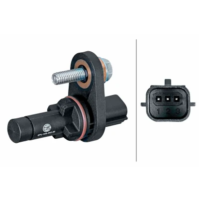 Imagem de HELLA 6PU 358 380 991 Gerador de Impulsos 3pólos Sensor Hall com retentor OPEL: Insignia A Sports Tourer, Sedan