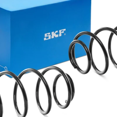 Imagem de SKF VKDL 31074 Mola de suspensão Eixo dianteiro helicoidal com diâmetro constante branco (3x), verde (3x) sem manga VOLKSWAGEN: Passat B6 Sedan