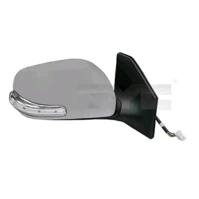 Imagem de Espelho retrovisor Tyc 336 0078 esquerda com subcapa para regulação eléctrica dos espelhos, não esférico, aquecível TOYOTA: Avensis II Sedan