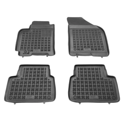 Imagem de REZAW PLAST 202102 Conjunto de tapete chão Borracha à frente e atrás preto CHEVROLET: Lacetti Hatchback, Aveo / Kalos Hatchback